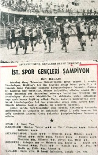 1966-1967 Genç Takım 