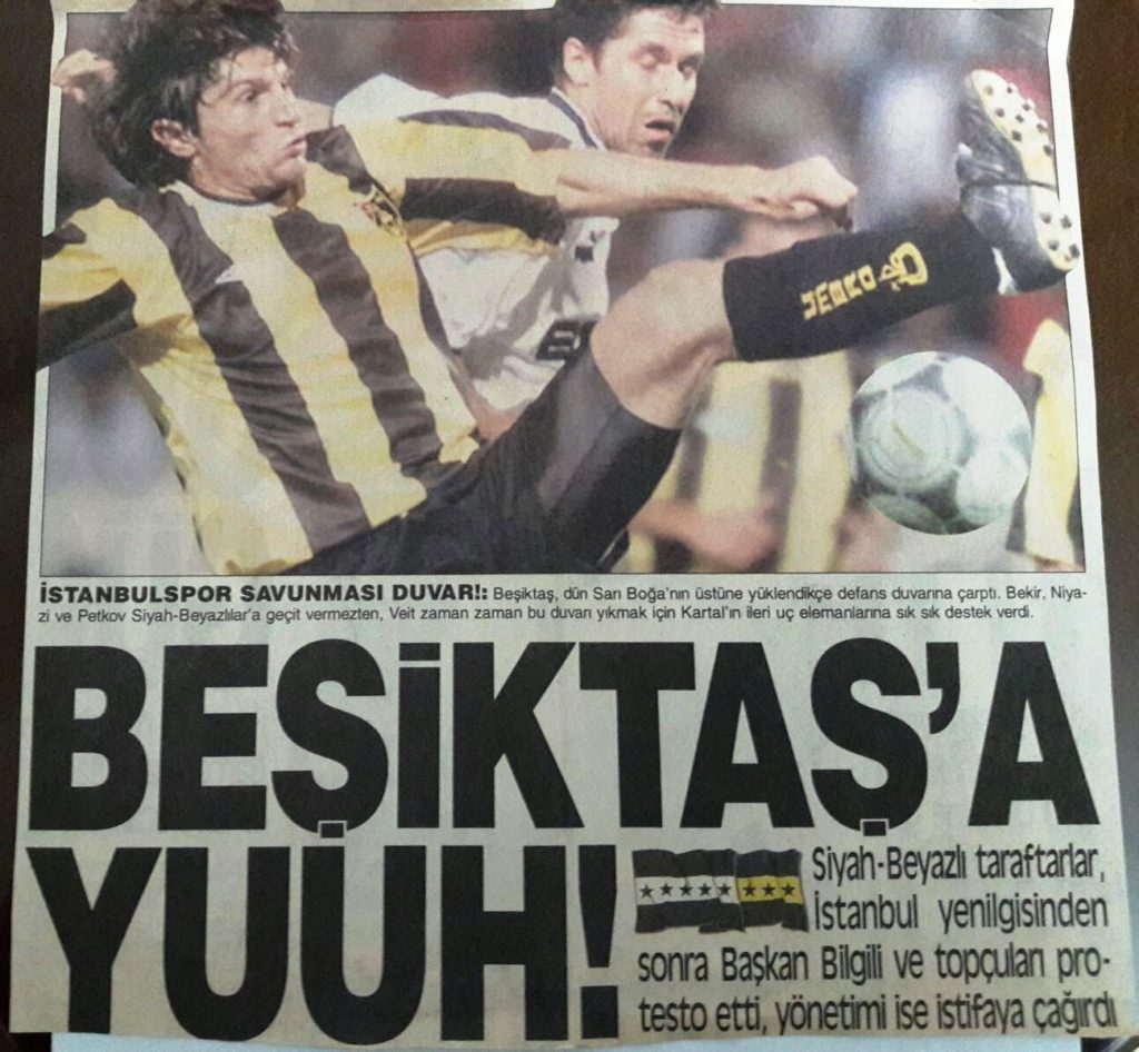 2001-2002 Sezonu Beşiktaş Maçı
