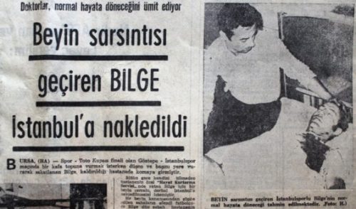 Bilge Tarhan Beyin Sarsıntısı Geçirdi
