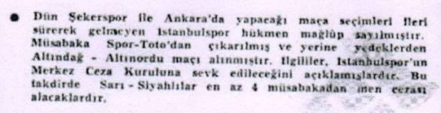 11 Ekim 1965 Milliyet Gazetesi