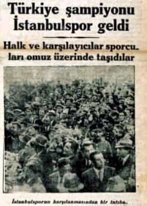 ŞAMPİYON İSTANBUL'DA