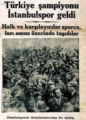 ŞAMPİYON İSTANBUL'DA